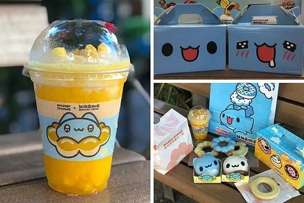 （2021新品）必搶！Mister Donut聯名貓貓蟲咖波～純手工款角色造型甜甜圈＋限量週邊！沒排隊可是吃不到！