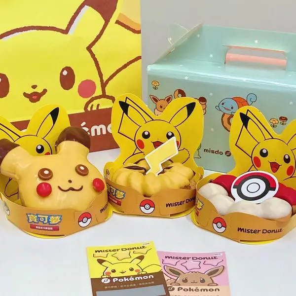 限量聯名款皮卡丘甜甜圈，期間內快來朝聖一波 ｜Mister Donut