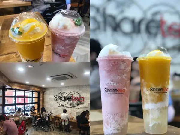（忠孝敦化）再訪世界知名歇腳亭　新品水果冰沙加西米露吃超飽－sharetea歇腳亭 大安忠孝店