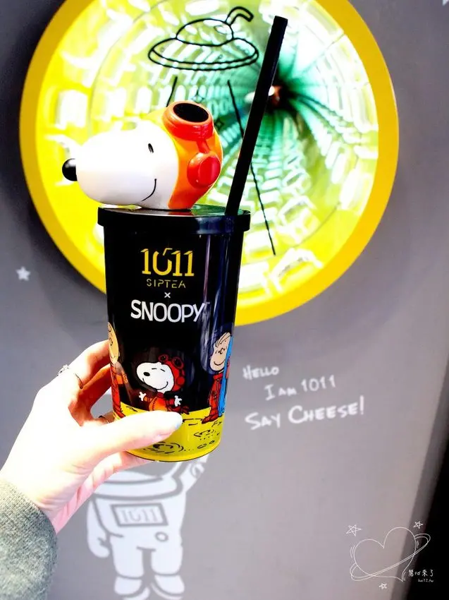 【慧。愛笑的吃貨】太欠喝！史奴比控快衝！1011 • Sip Tea.漂浮史奴比棉花糖