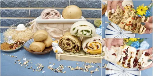 老麵酵匠包子饅頭店。內餡多到滿出來養身雜糧堅果捲。嚴選物料.天然酵母老麵製作澱粉減半減少腸胃負擔