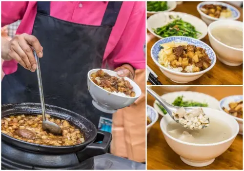 [新竹北區]新竹美食推薦，肥瘦平衡好吃滷肉飯，湯比滷肉飯還厲害！阿明滷肉飯-西大店 - 大手牽小手。玩樂趣