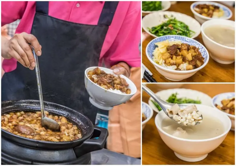 [新竹北區]新竹美食推薦，肥瘦平衡好吃滷肉飯，湯比滷肉飯還厲害！阿明滷肉飯-西大店 - 大手牽小手。玩樂趣