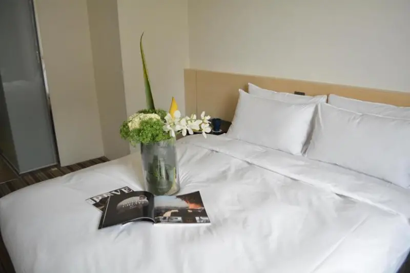 [嘉義市住宿] 「德爾芙快捷酒店」車站走路6分鐘，超值市區窗景房實住分享