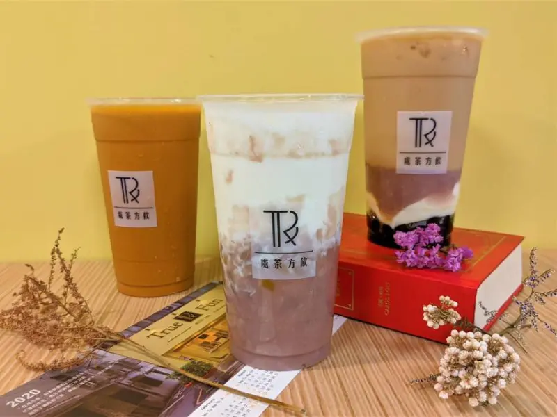 True Fun處茶方飲｜芋頭控千萬不能錯過的芋石流瀑布！芋泥加芋圓再加鮮奶！三大享受一次滿足！新莊手搖推薦、新莊飲品推薦、新北手搖推薦、新北外送推薦