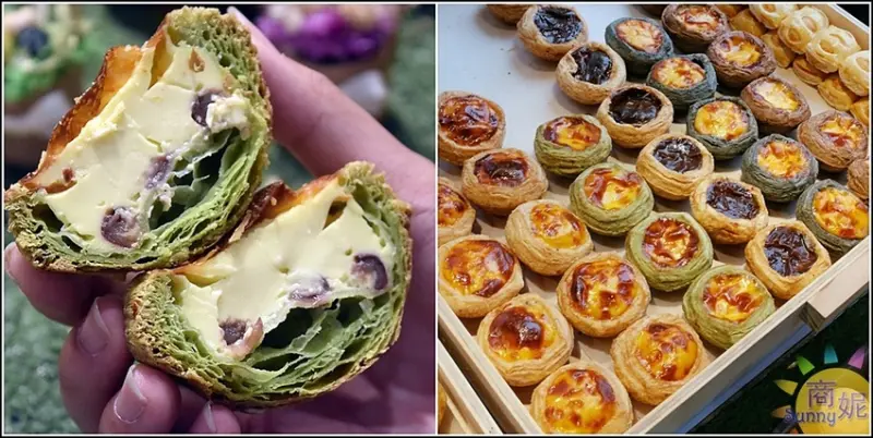 台中審計新村超人氣【蛋定】勤美誠品新開店 256層可頌酥皮蛋撻越冰越好吃! - 商妮吃喝遊樂