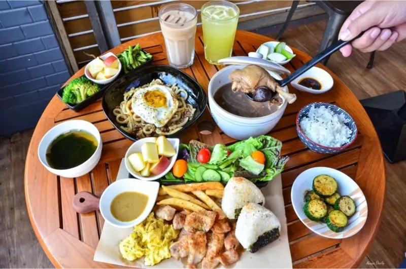 | 高雄美食 |新崛江附近的精緻午晚餐/餐點繽紛豐富CP值高/H木華輕食午晚餐