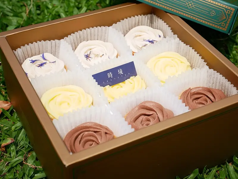 時境Deguster-台中知名玫瑰花形小塔，除了經典檸檬風味，還有多款茶跟巧克力口味，一次能品嘗到三種超實惠! 文末附上快閃和買一送一時間表