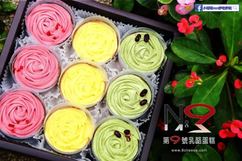 【宅配手工甜點】第九號乳酪蛋糕&奧雷巧克力蛋糕〜高雄人氣伴手禮，手工當日現作，浪漫玫瑰花塔，美到捨不得吃！