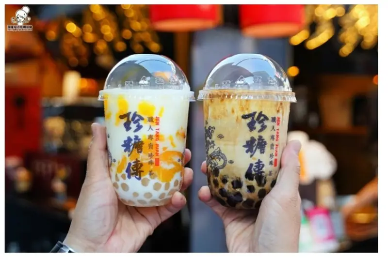 現炒黑糖珍珠、琥珀層次奶香韻味、獨門特製層次飲品，美食療癒系必喝 珍糖傳黑糖飲品 - 跟著尼力吃喝玩樂＆親子生活