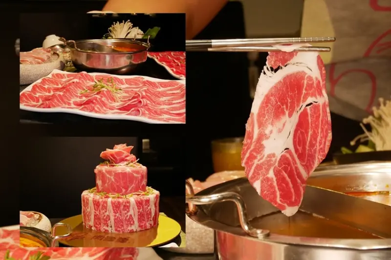 【好食分享】台北天母肉多多火鍋,新菜單超浮誇三層的肉蛋糕,爆炒鍋系列,僅需$268即可享用自助吧吃到飽,附菜單