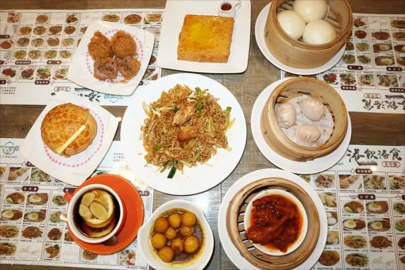 【港飲港食茶餐廳】台北中山區美食推薦 台北港式茶餐廳推薦 港式點心&港式下午茶 近南京復興捷運站