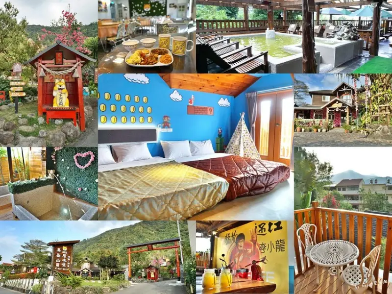 ★高雄六龜溫泉泡湯推薦★【美崙山溫泉渡假山莊】不老溫泉區必泡美湯/全新風格小木屋住宿湯房。