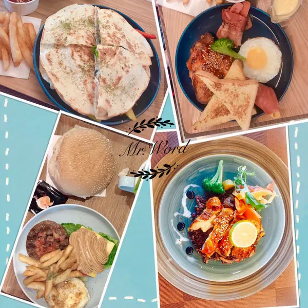 中壢-夜市/老街溪旁隱藏版早午餐、簡餐店、下午茶店·沃德先生烘培餐館Mr.word