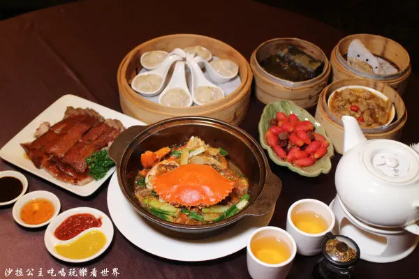 台北港式飲茶『華漾大飯店(中崙店)』流沙包/推車點心