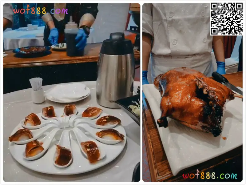 金大發美食|宜蘭礁溪兆品酒店主廚現場為你切烤鴨!