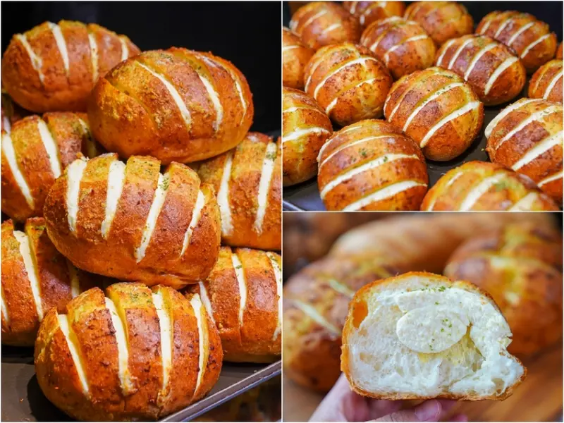 [高雄]The Original One TOO-韓國超夯「爆漿奶油大蒜麵包」高雄也吃得到!每日出爐秒殺 @美食好芃友