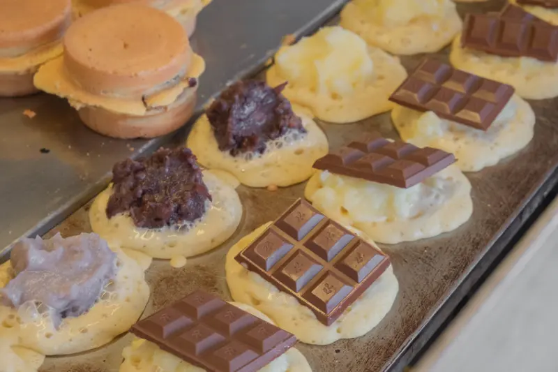 武廟附近隱藏版爆餡紅豆餅，多種口味可以選擇-微笑紅豆餅