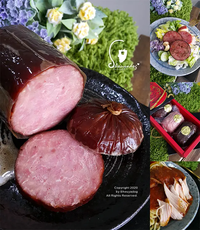 【加工肉品】年節伴手禮推薦 榛食本位 三隻小豬手工火腿禮盒 手工香草培根 手工香草煙燻雞胸