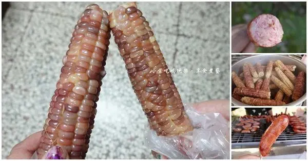 苗栗/雅聞七里香玫瑰森林~馬路對面銅板美食【烤香腸、彩虹玉米】觀光工廠外解饞熱食