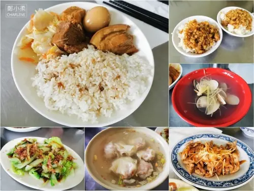 宜蘭礁溪|竹安無名美食-濱海公路隱藏版50元銅板焢肉飯小吃|在地人才知道的美味