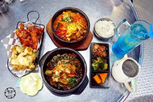 尼歐廚房，台中西區勤美美食，788元起雙人套餐，雙拼韓式炸雞一次享有2種口味 - Cyndi loves享食天堂