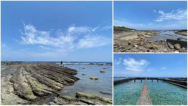 新北.貢寮-馬岡潮間帶生態超豐富/寄居蟹/陽隧足，退潮後的小平台，孩子們的樂園!