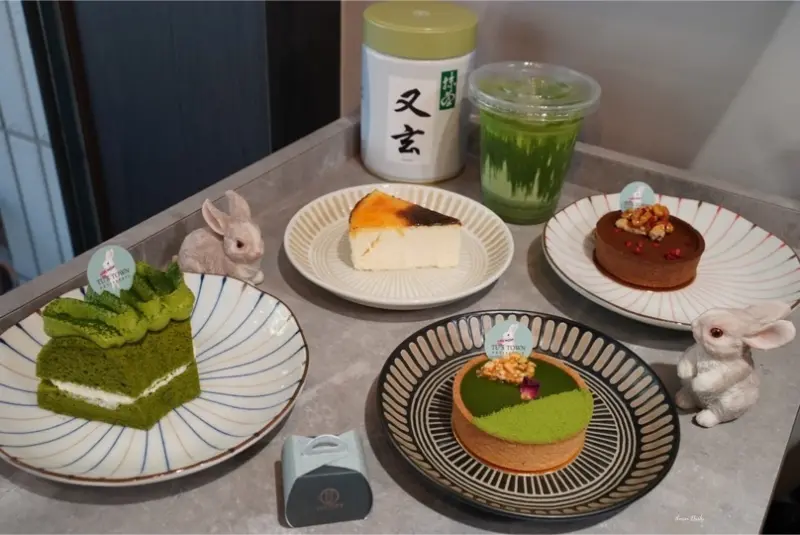 | 高雄美食 |抹茶控必收藏/真材實料欲罷不能/吃過最好吃的馬卡龍/兔思糖法式甜點 Tus Town Pâtisserie