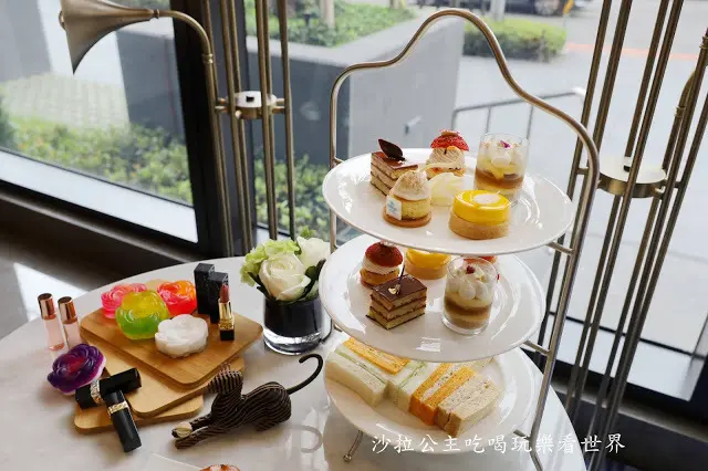 母親節尋香之旅X甜點工藝『台北新板希爾頓酒店-逸廊』英式下午茶/手作口紅.造型抗菌皂