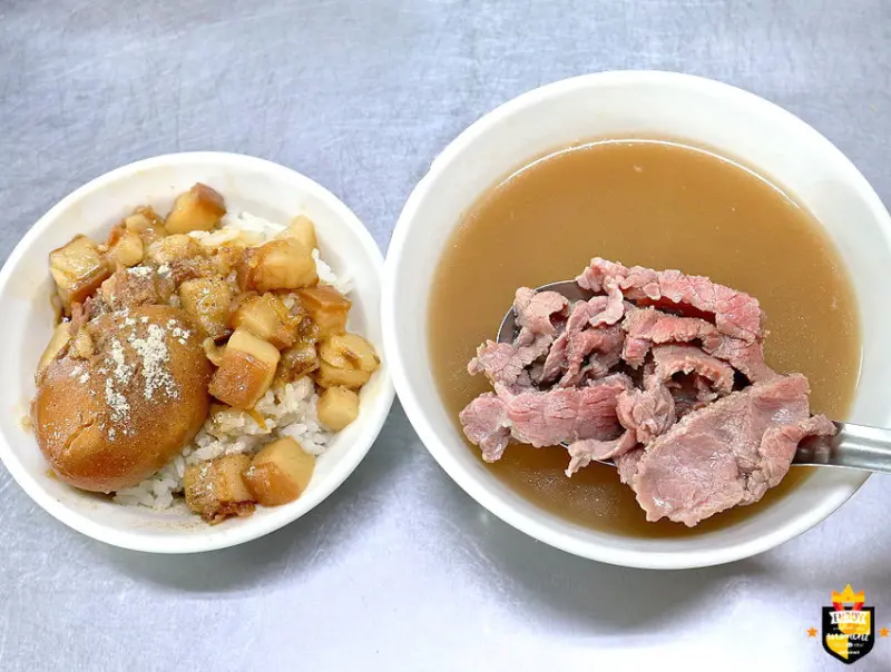 台南牛肉湯／肉燥飯+滷蛋免費供應吃到飽／限量供應晚來吃不到／飄香20多年在地人最愛／超佛心價格CP值爆表