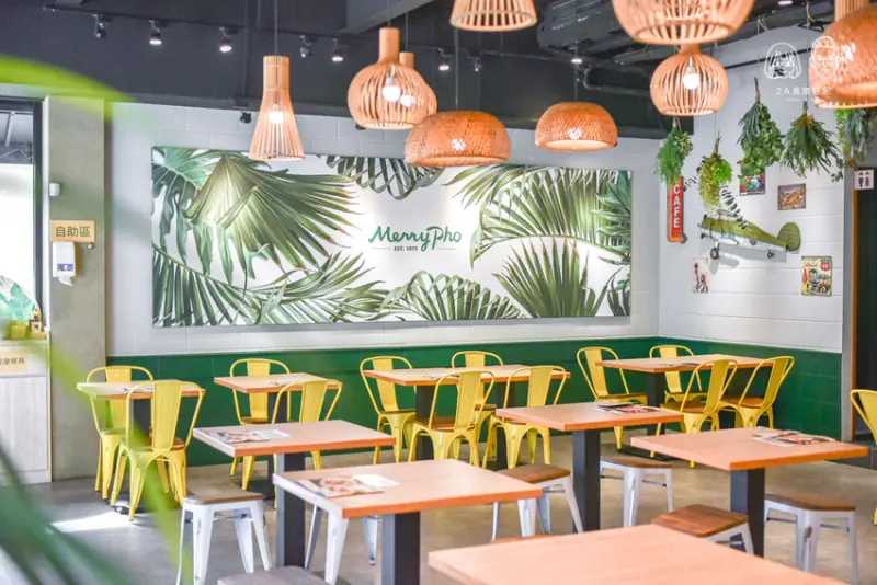 美利河竹北文田店：一碗河粉$85元起的平價美式越南料理餐廳，用餐不限時間適合聚餐，推薦必點米苔目及碎米飯！ – 2A食旅日記