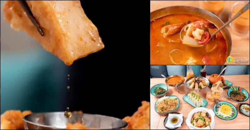 超級厚的月亮蝦餅太好吃啦，母親節餐廳訂了沒？母親節帶媽媽吃這間泰國菜最棒了