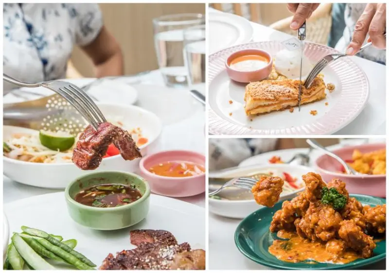 [新竹東區]新竹泰式料理推薦/少女心大噴發，女神級泰式餐廳正式插旗新竹！Lady nara 新竹SOGO店 - 大手牽小手。玩樂趣