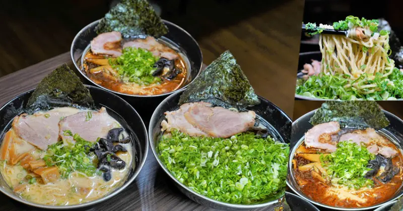 九州拉麵療癒系豚骨湯頭，激推濃厚熊本黑蒜拉麵、爆炸滿蔥花豚骨拉麵夠嗆|臥龍拉麵 - 跟著尼力吃喝玩樂＆親子生活