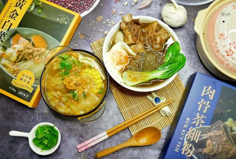 ｜常溫美食｜和秋美食 黃金白菜滷．肉骨茶細粉．年節禮盒推薦．在家就能輕鬆喝滋補燉湯