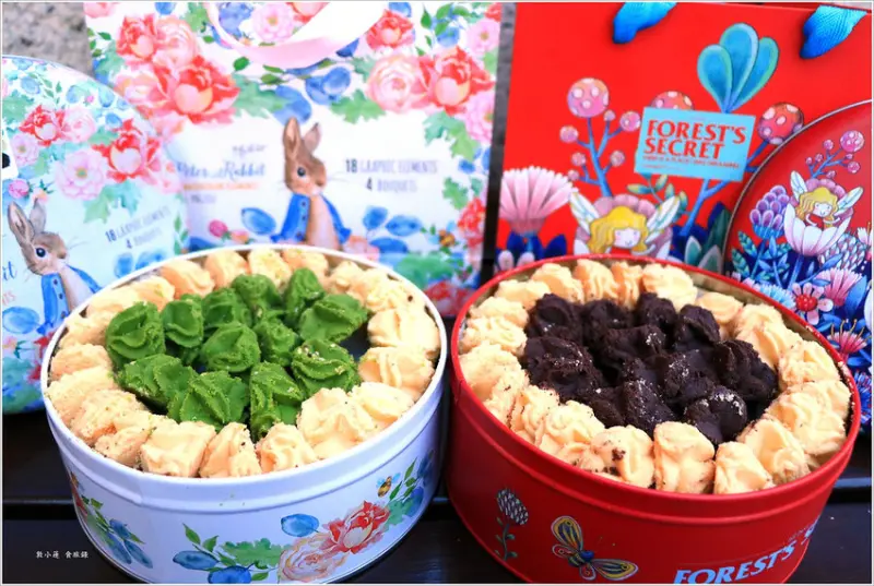 【高雄】愛威鐵盒餅乾‧台中最夯伴手禮快閃夢時代 曲奇餅不甜不膩超涮嘴