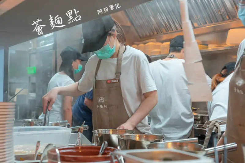 阿新筆記|薈麵點|王品集團新推出平價品牌，只要銅板價！薄皮湯包超多汁、剝皮辣椒水餃必點。