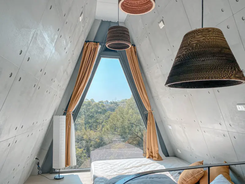 【台中住宿】在山林裡的小莊園/樹之間