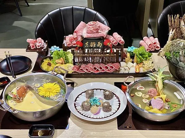 [台北美食] 台北最美火鍋【東雛菊-風味鍋物】浮誇系藝術品火鍋湯底 一試成主顧！#三總台大公館美食 @蛋寶趴趴go
