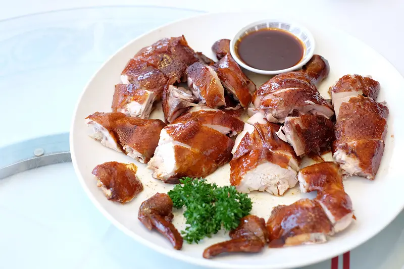 ［台北］：冠軍乳香吊燒雞超美味☆九華樓（華泰王子飯店）