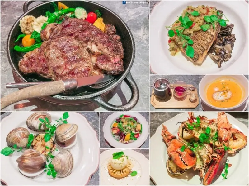 【台北中山】驢子餐廳LIDIOT RESTAURANT－華泰王子大飯店強檔餐廳！20oz厚切肋眼牛排／爐烤全波士頓龍蝦～好吃美味餐廳推薦！(合作)