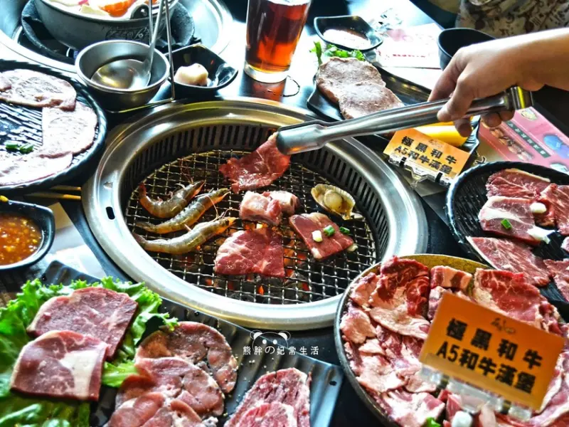 【台中豐原】石頭日式炭火燒肉│台中燒肉吃到飽推薦│新推出A5和牛吃到飽......