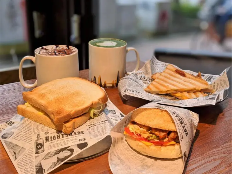 左爺爺咖啡｜大巨蛋咖啡店新開幕！戶外露天座位！大推燒肉蛋餅！大巨蛋美食推薦、國父紀念館美食推薦、國父紀念館咖啡店推薦、國父紀念館下午茶推薦、台北大安外帶美食推薦