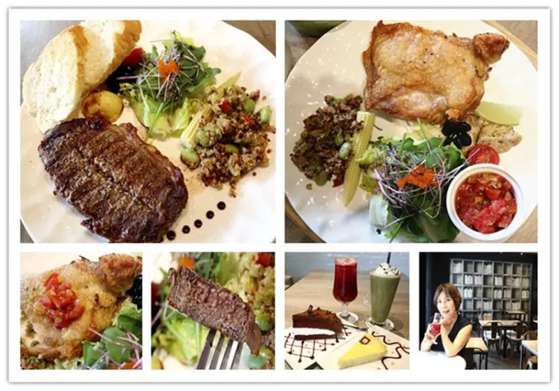 圓山餐廳推薦【Henrys cafe】英倫文青風的優雅環境，以最健康的方式撫慰你的味蕾，料理健康不失美味 #網路暢銷藜麥毛豆 #健身養生美食 #大同區美食 #圓山餐盒推薦 #適合包場