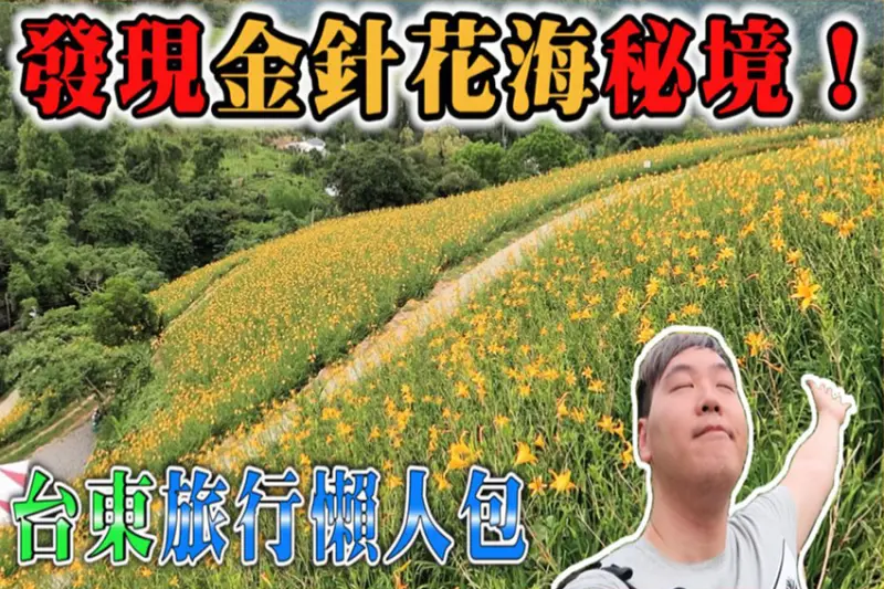 台東旅行懶人包／台北出發三天兩夜「機加酒」只要5500！入住鐵花村旁旅人驛站　農遊DIY「木鱉果餅乾」　還有全台最早金針花海 - 跟著華少吃吃吃