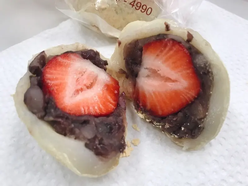 【台北 內湖】江南街如糬佳珍季節限定草莓麻糬！ 幸運才有的隱藏版芋泥球