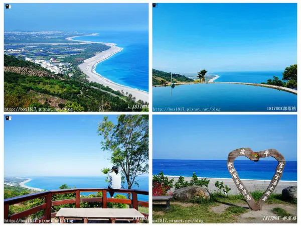 【台東。太麻里】華源海灣。南迴線上的秘境海灣。台東夏威夷。迷你版天空之鏡。華源觀景台。居高臨下眺望蜿蜒海岸線與太平洋風光
