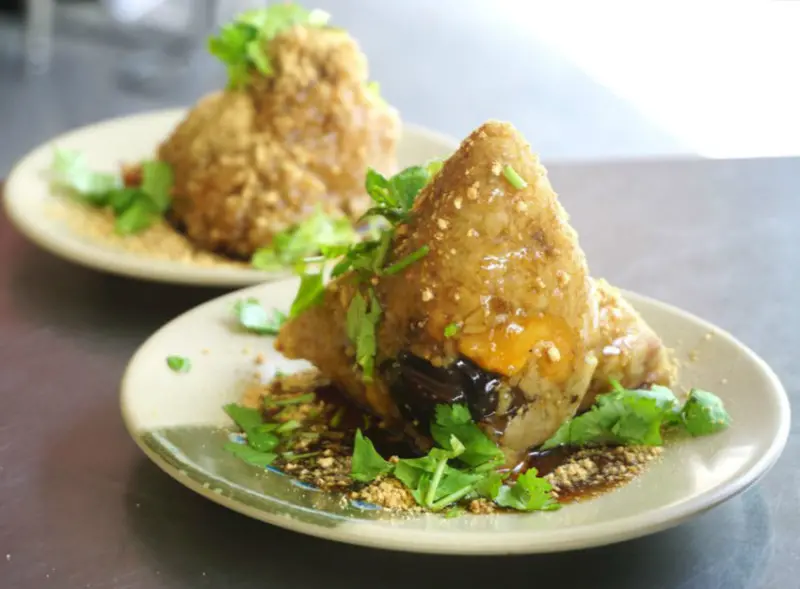 台南粽子 台南永康區 【林家肉粽】獲得在地人高評價的肉粽、菜粽，口味不輸台南名店！端午節推薦粽子