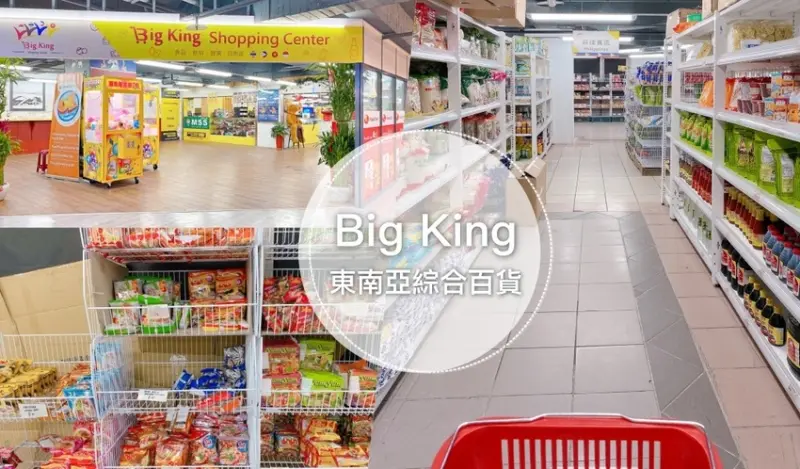 Big King Shopping Center || 東南亞超市再一發！台中火車站附近東協廣場，免出國一次逛！