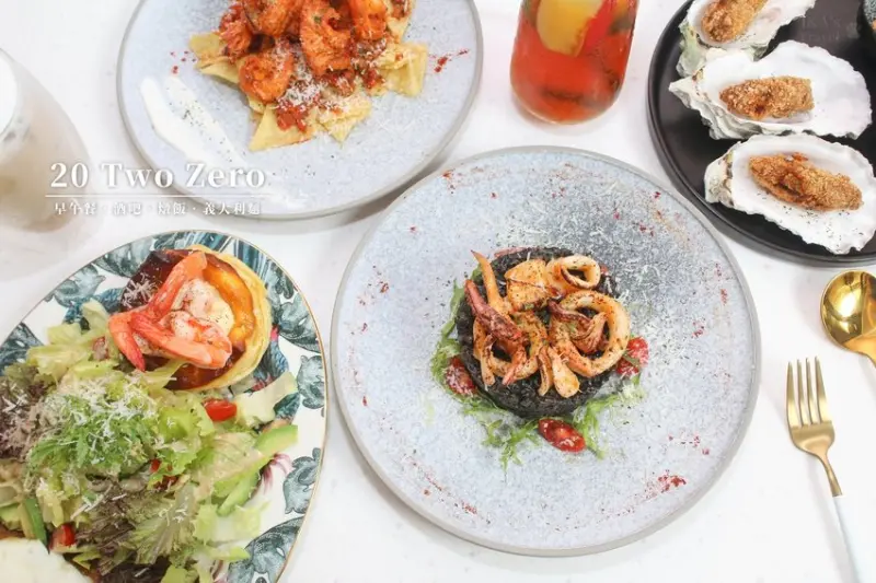 20 Two Zero 店中有店的唯美早午餐與星空酒吧展現日夜不同風情